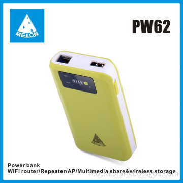 Power bank with wifi function,78000mAh battery, Melon PW62